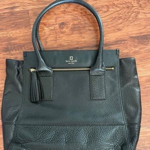 Kate Spade black tote bag
